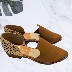 Dolce Vita Flats Tan Cheetah Print